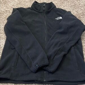 The North Face Black Full-Zip Fleece Jacket
